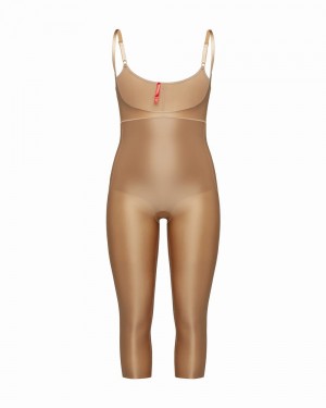 Body Spanx Suit Your Fancy Open-Bust Femme Beige France | ROLT31856