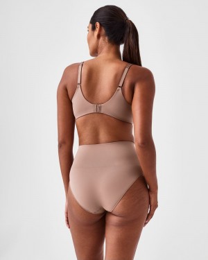 Culotte Spanx EcoCare Seamless Shaping Femme Cafe Au Lait France | OXUH51048