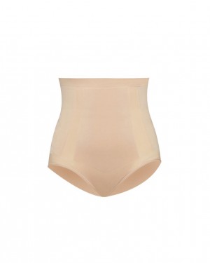 Culotte Spanx OnCore High-Waisted Femme Beige France | KQUW75314