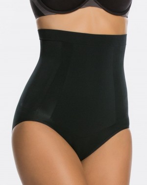 Culotte Spanx OnCore High-Waisted Femme Noir France | KCBZ31890