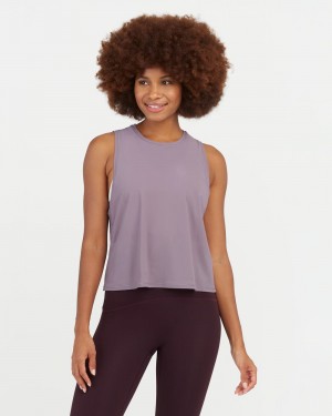 Debardeur Spanx Go Lightly At-The-Hip Femme Violette France | BROA67395