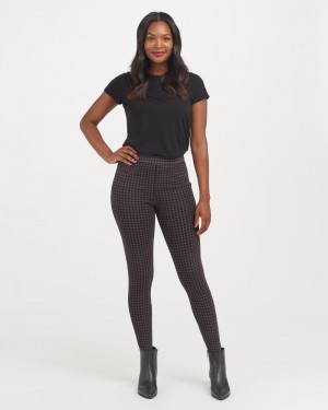 Leggings Spanx Jean-ish® Ankle Femme Houndstooth France | NJFM14730