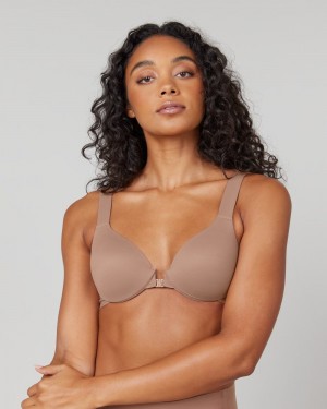 Soutien Gorge Spanx Bra-llelujah!® Lightly Doublée Full Coverage Femme Cafe Au Lait France | YVOI59418