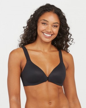 Soutien Gorge Spanx Bra-llelujah!® Lightly Doublée Wireless Femme Noir France | CPUO87639