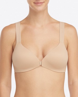 Soutien Gorge Spanx Bra-llelujah!® Lightly Doublée Wireless Femme Beige France | GQPO18049