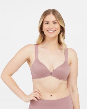 Soutien Gorge Spanx Bra-llelujah!® Lightly Doublée Wireless Femme Violette France | BYGN73691