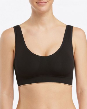 Soutien Gorge Spanx Breast of Both Worlds® Reversible Confort Femme Noir France | QREY96703