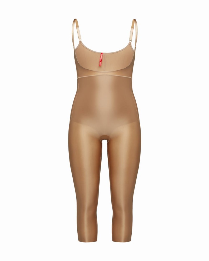 Body Spanx Suit Your Fancy Open-Bust Femme Beige France | ROLT31856