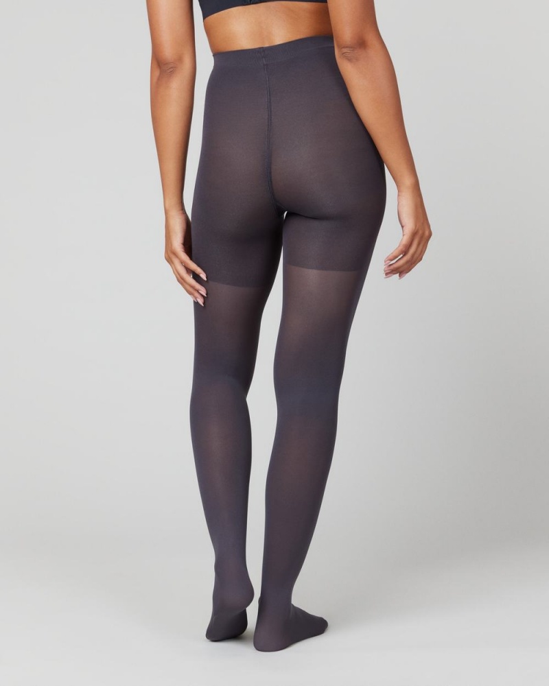 Collants Spanx Tight-End Tights® Femme Grise France | WGZM51864