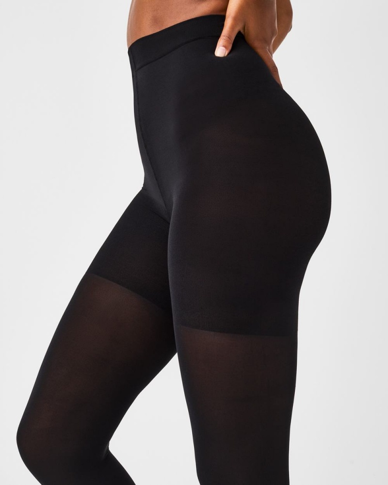 Collants Spanx Tight-End Tights® Femme Noir France | DHSA63152