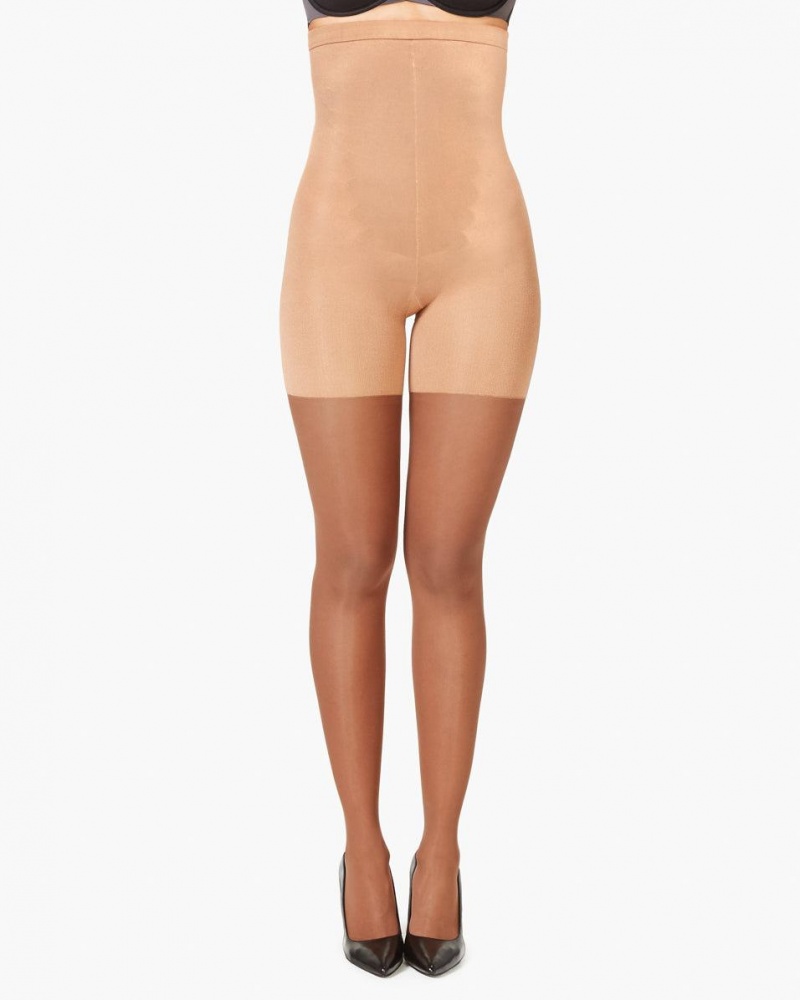 Culotte Gainante Spanx High-Waisted Shaping Sheers Femme S6 France | OPND39450