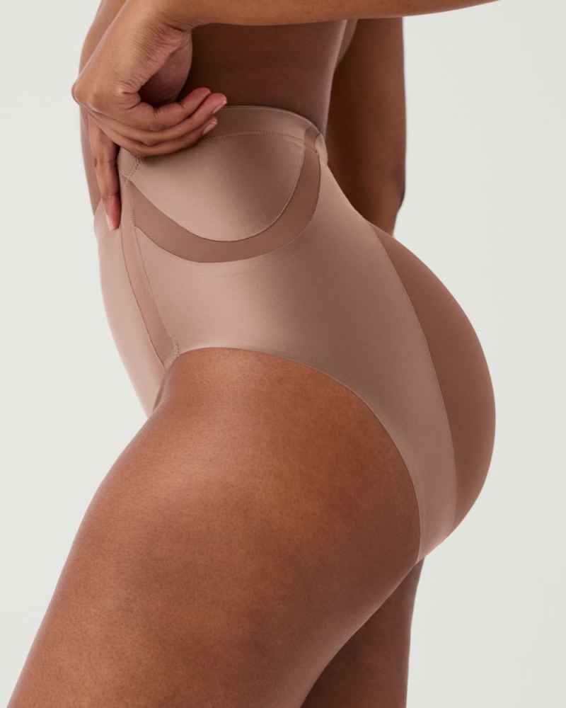 Culotte Spanx Booty-Lifting Femme Cafe Au Lait France | NYDU39580