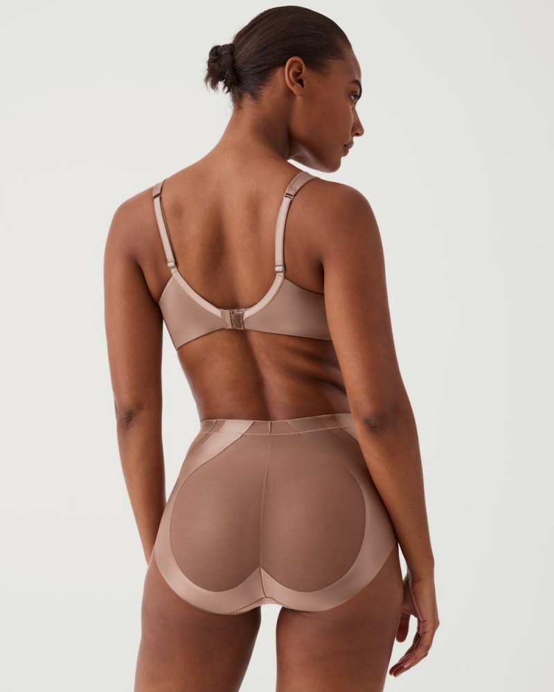 Culotte Spanx Booty-Lifting Femme Cafe Au Lait France | NYDU39580