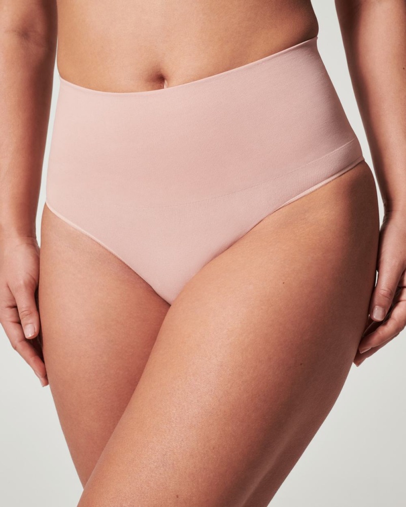 Culotte Spanx EcoCare Seamless Shaping Femme Rose France | TCEQ92361