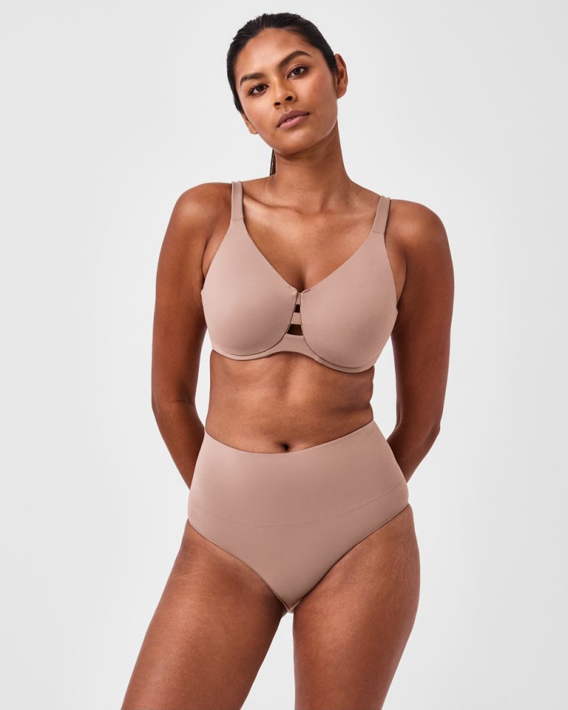 Culotte Spanx EcoCare Seamless Shaping Femme Cafe Au Lait France | OXUH51048