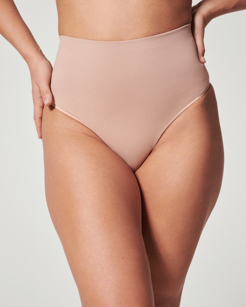 Culotte Spanx EcoCare Seamless Shaping Femme Beige France | ZUTP82947