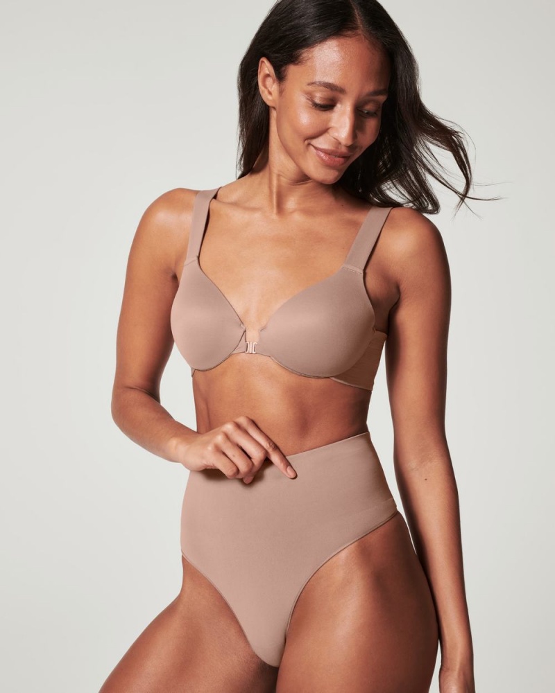 Culotte Spanx EcoCare Seamless Shaping Femme Cafe Au Lait France | CWLZ78925