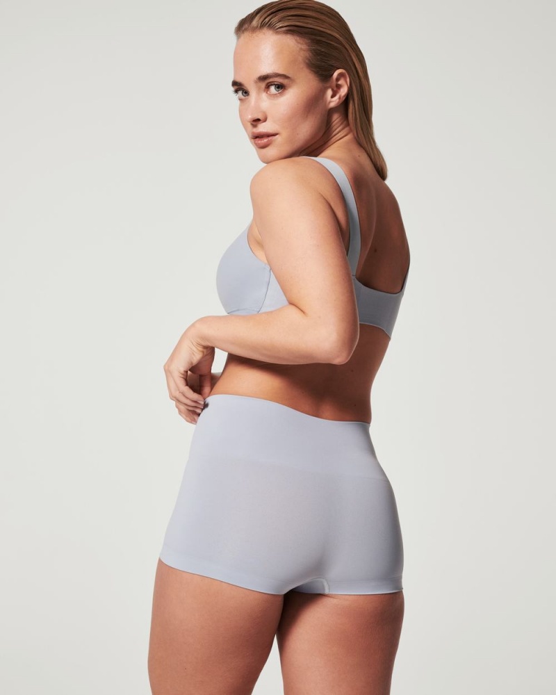 Culotte Spanx EcoCare Seamless Shaping Femme Bleu France | EWKM26014