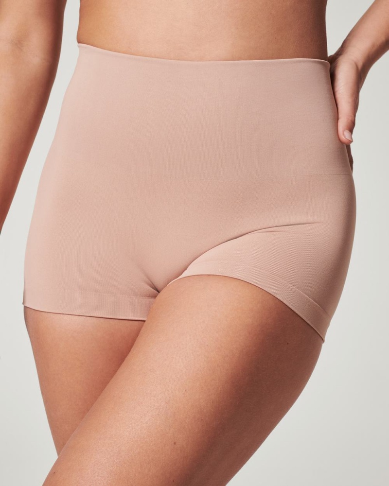 Culotte Spanx EcoCare Seamless Shaping Femme Beige France | VAFK65729