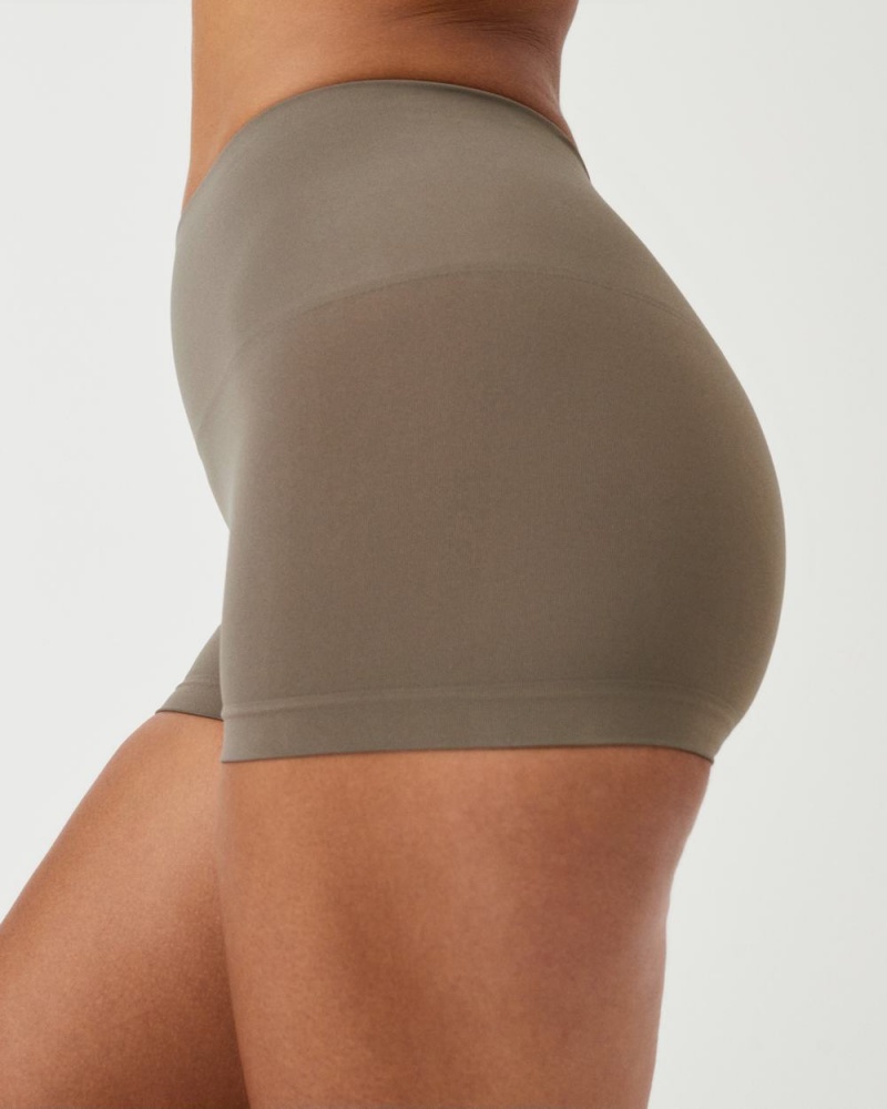 Culotte Spanx EcoCare Seamless Shaping Femme Vert Olive France | SYLQ81372