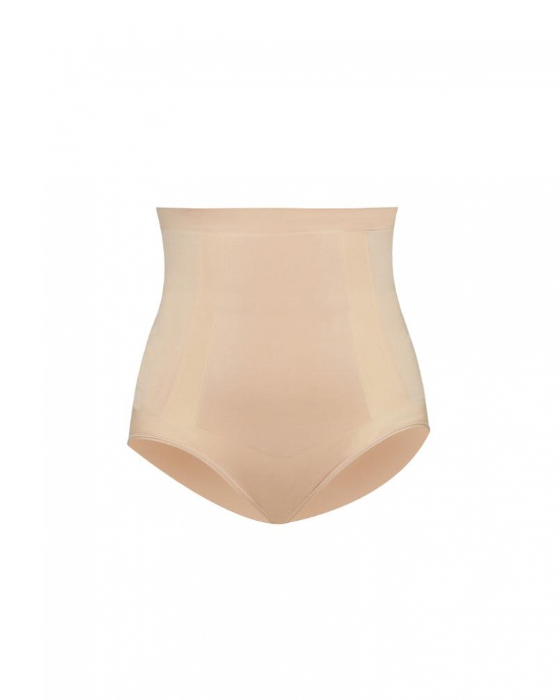 Culotte Spanx OnCore High-Waisted Femme Beige France | KQUW75314