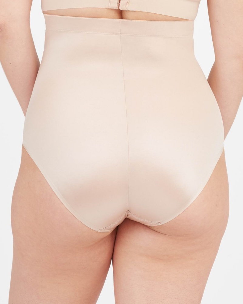 Culotte Spanx Suit Your Fancy High-Waisted Femme Beige France | ROFZ98642