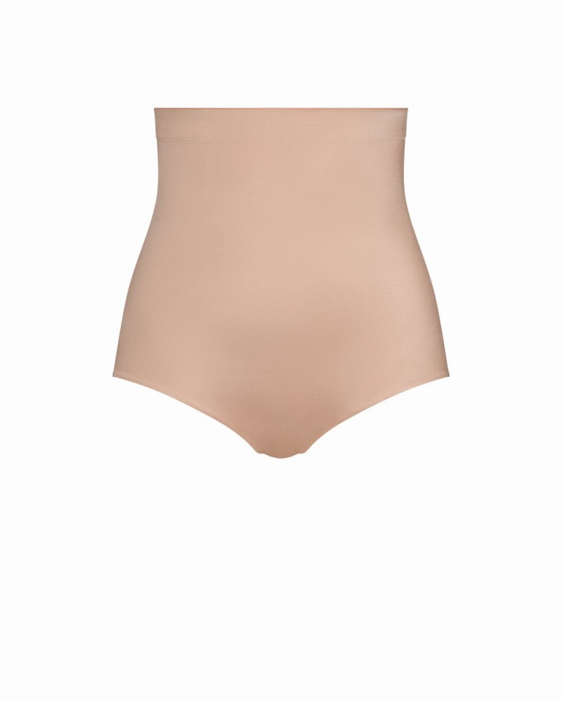 Culotte Spanx Suit Your Fancy High-Waisted Femme Beige France | ROFZ98642