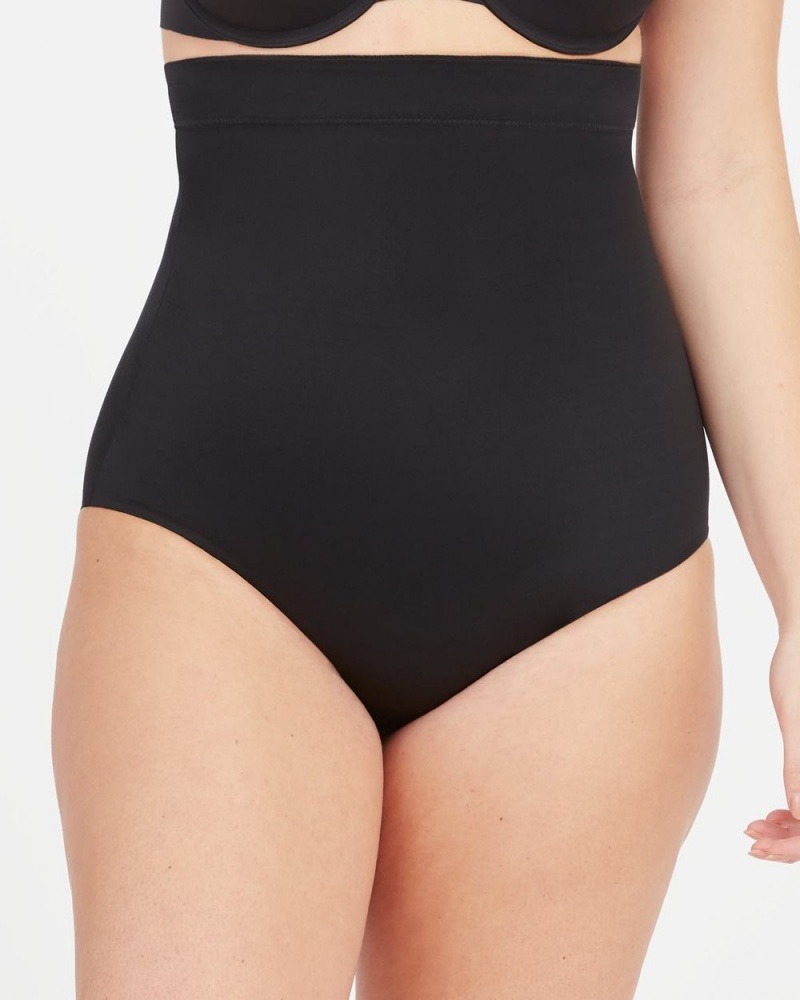 Culotte Spanx Suit Your Fancy High-Waisted Femme Noir France | TLGA29541