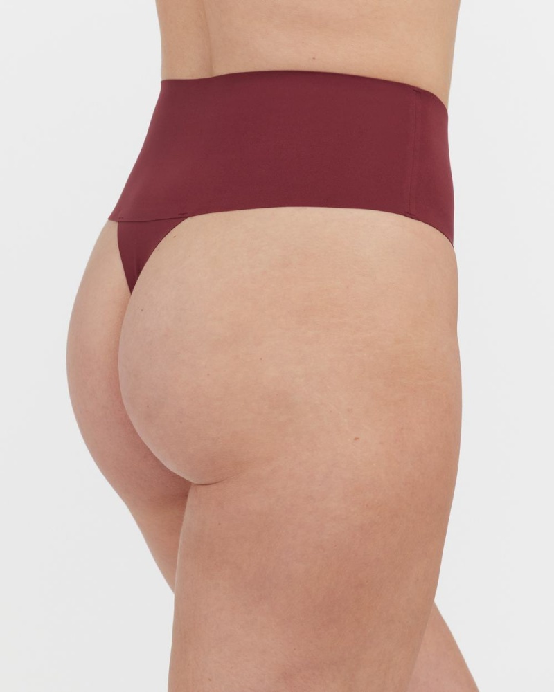 Culotte Spanx Undie-tectable® Femme Bordeaux France | QJUY48276