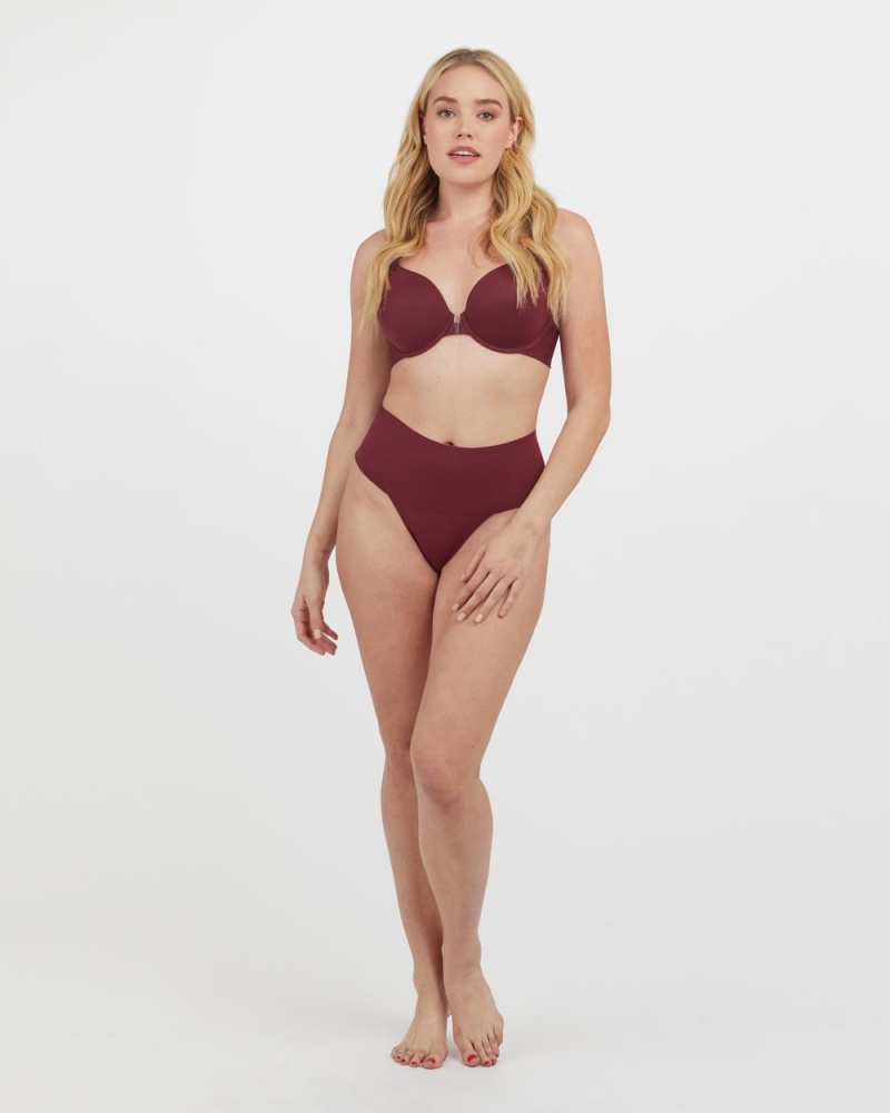 Culotte Spanx Undie-tectable® Femme Bordeaux France | QJUY48276