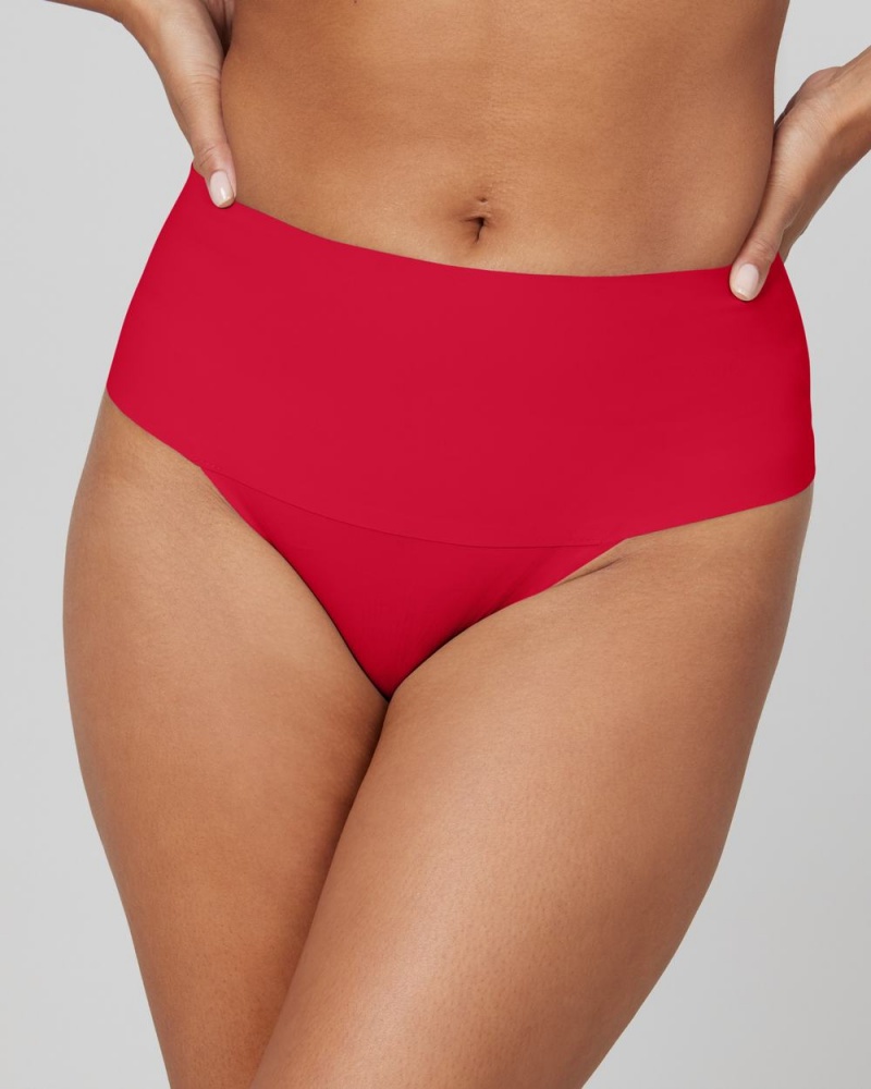 Culotte Spanx Undie-tectable® Femme Rouge France | DTNP70231