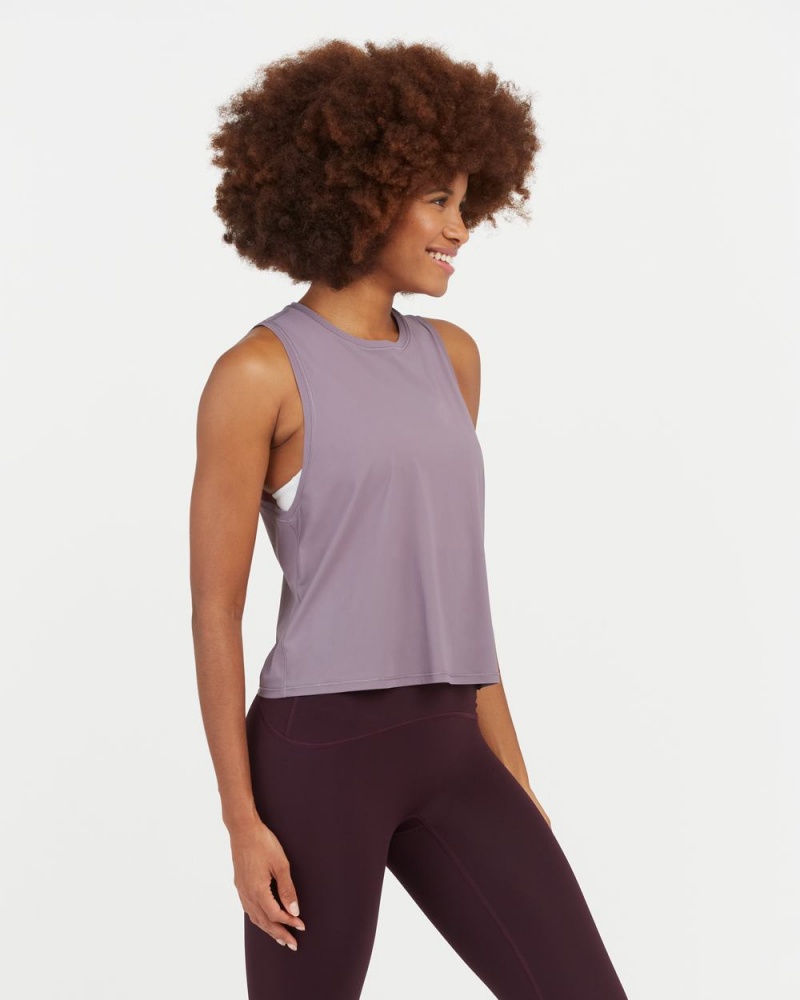 Debardeur Spanx Go Lightly At-The-Hip Femme Violette France | BROA67395