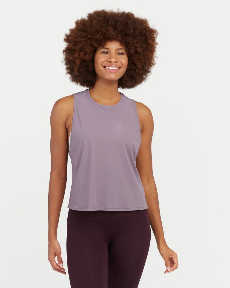 Debardeur Spanx Go Lightly At-The-Hip Femme Violette France | BROA67395