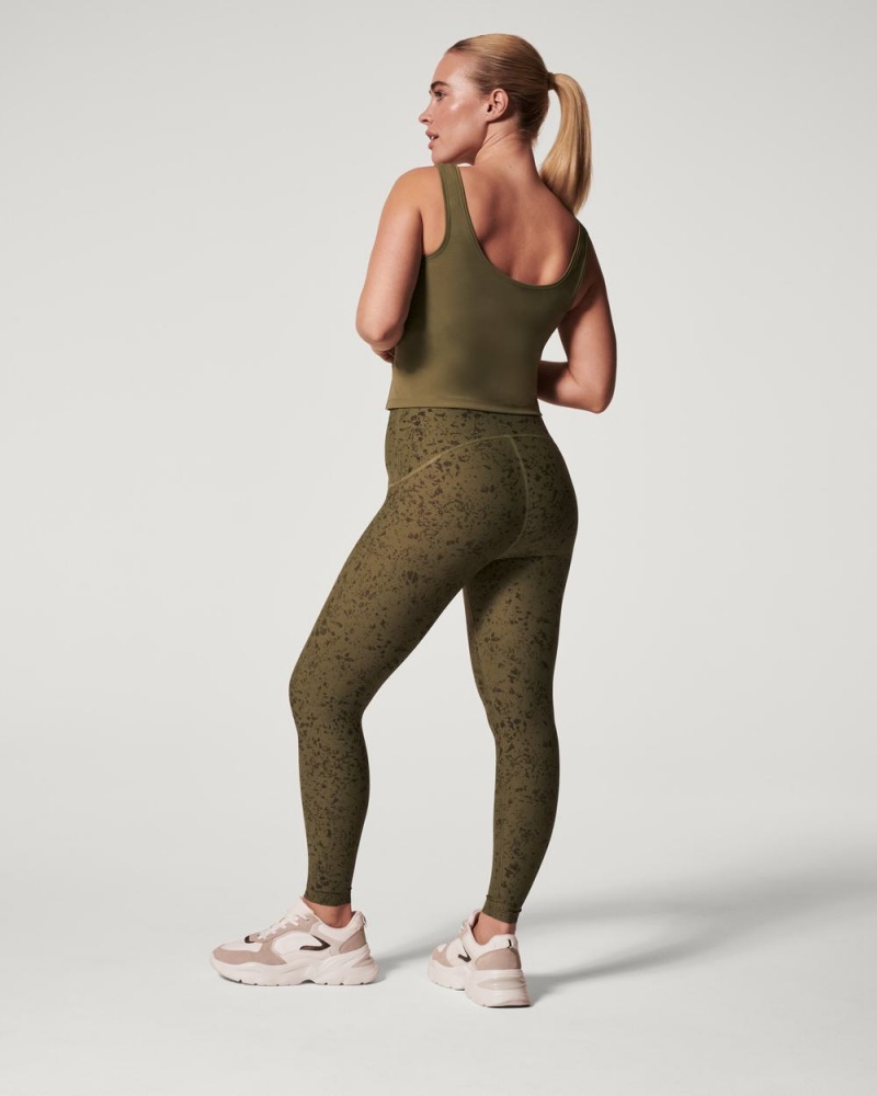 Debardeur Spanx The Get Moving Fitted Femme Vert France | ZQBD28597