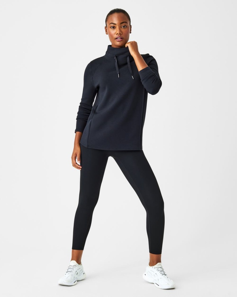 Hauts Spanx AirEssentials ‘Got-Ya-Covered’ Pullover Femme Noir France | HJUT24957