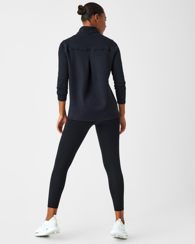 Hauts Spanx AirEssentials ‘Got-Ya-Covered’ Pullover Femme Noir France | HJUT24957