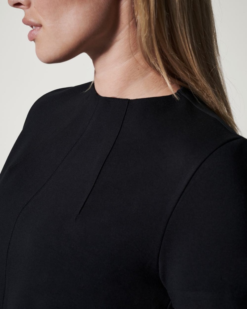 Hauts Spanx The Perfect Funnel Neck Femme Noir France | DCMS47235