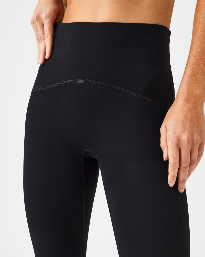 Leggings Spanx Booty Boost® Active 7/8 Femme Noir France | JAOI70356