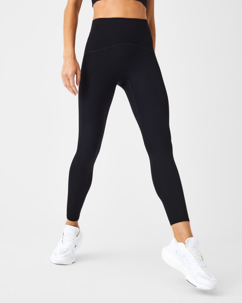 Leggings Spanx Booty Boost® Active 7/8 Femme Noir France | JAOI70356