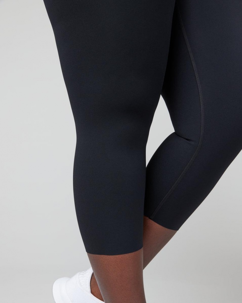 Leggings Spanx Booty Boost® Active Cropped Femme Noir France | NBHI81357