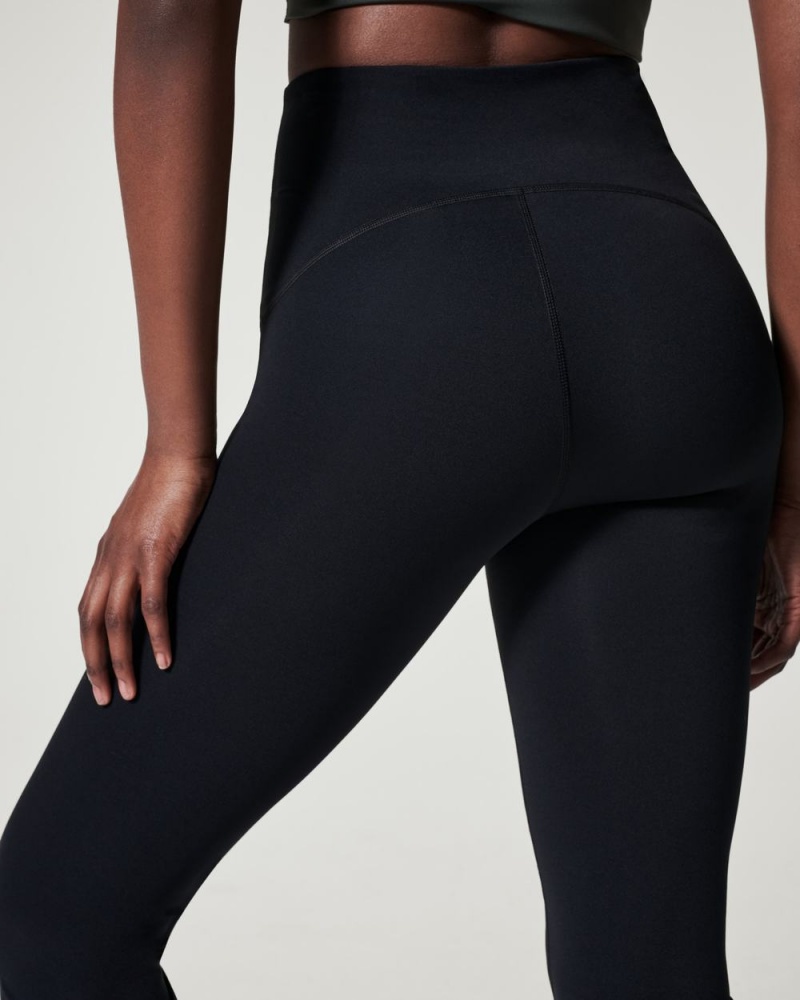 Leggings Spanx Booty Boost® Flare Yoga Femme Noir France | BRSA84169