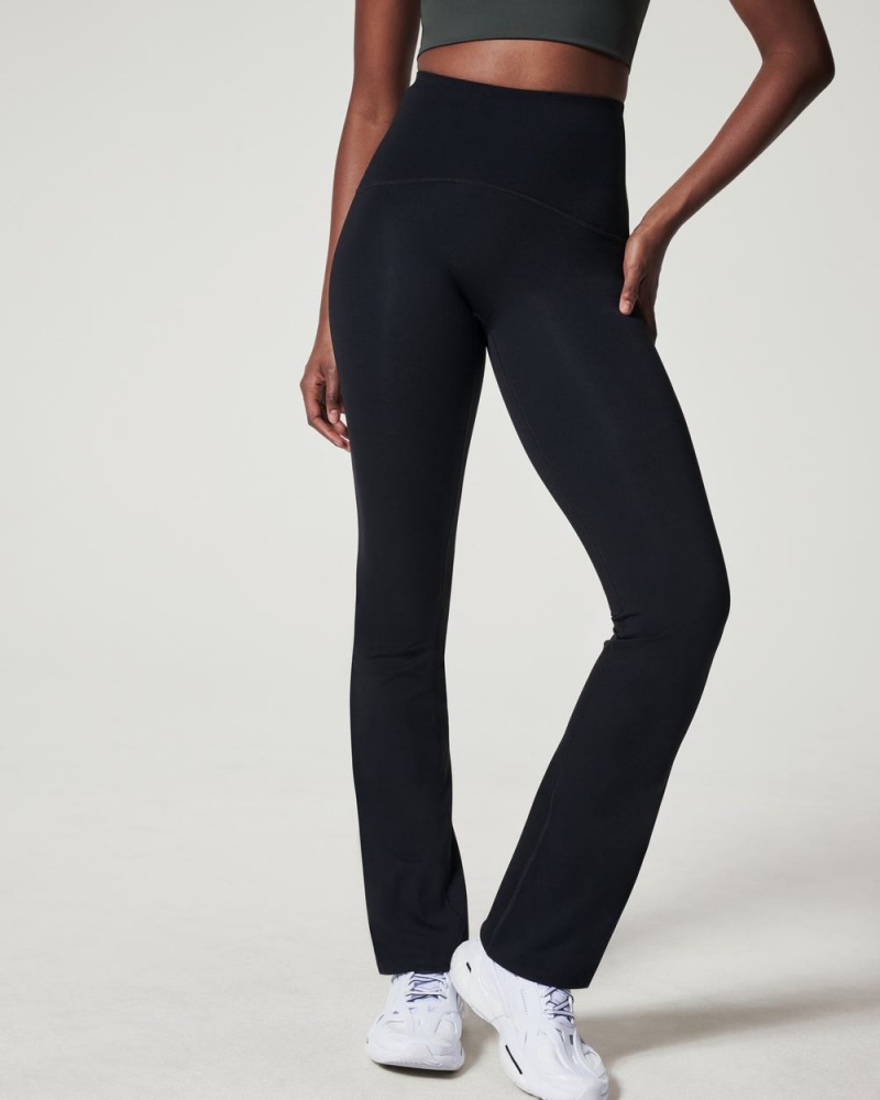 Leggings Spanx Booty Boost® Flare Yoga Femme Noir France | BRSA84169