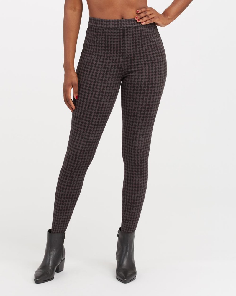 Leggings Spanx Jean-ish® Ankle Femme Houndstooth France | NJFM14730