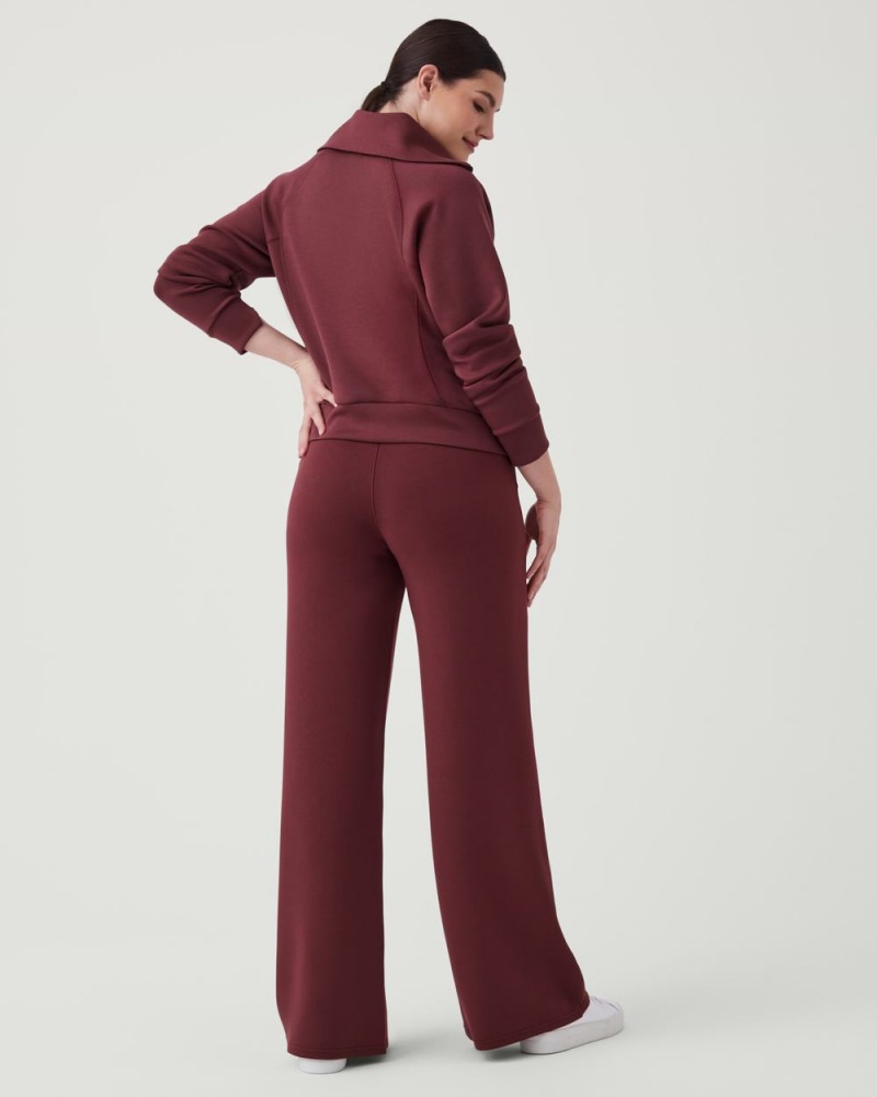 Pantalon Spanx AirEssentials Larges Leg Femme Marron France | AXMT68930