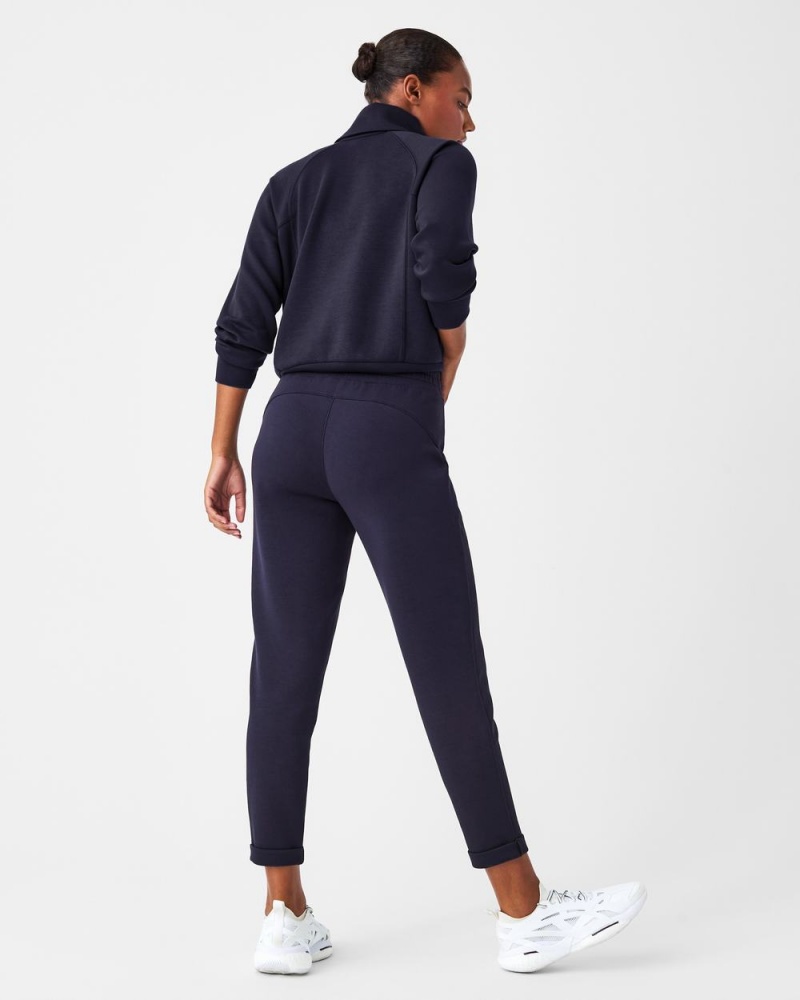 Pantalon Spanx AirEssentials Tapered Femme Bleu Marine France | UJQP94526