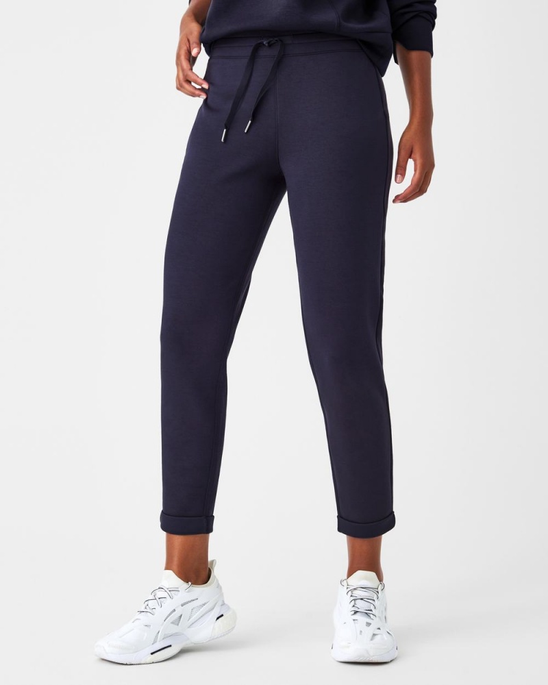 Pantalon Spanx AirEssentials Tapered Femme Bleu Marine France | UJQP94526