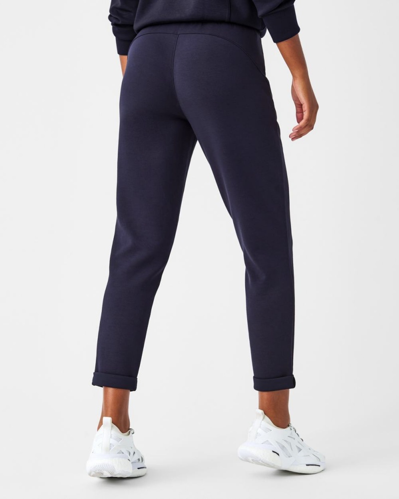 Pantalon Spanx AirEssentials Tapered Femme Bleu Marine France | UJQP94526