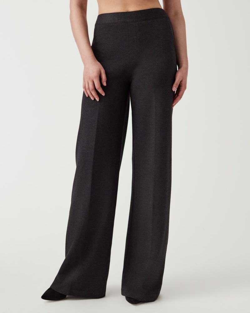 Pantalon Spanx The Perfect Pant, Larges Leg Femme Grise France | OIRP53817