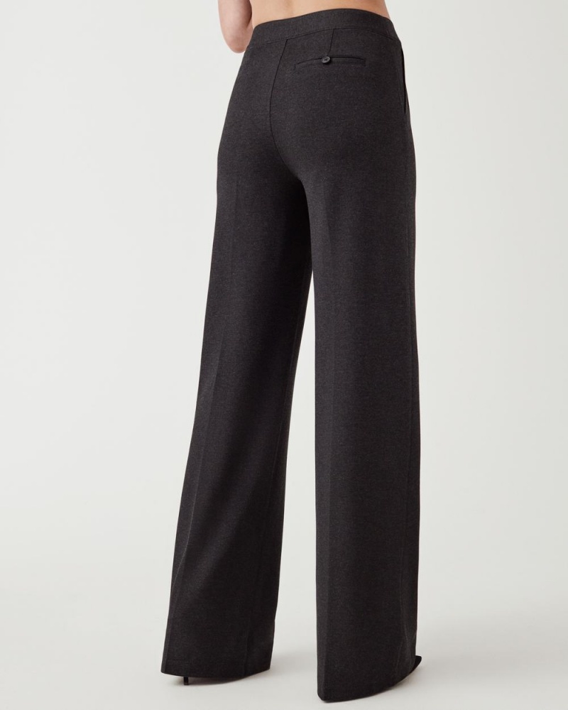 Pantalon Spanx The Perfect Pant, Larges Leg Femme Grise France | OIRP53817