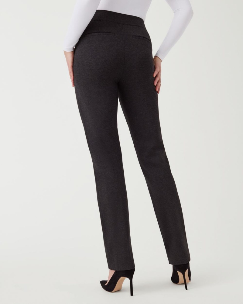 Pantalon Spanx The Perfect Pant, Slim Droit Femme Grise France | GWJZ31420